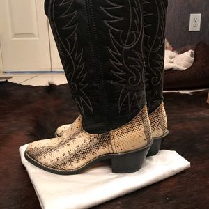 Snakeskin Cowboy Boots